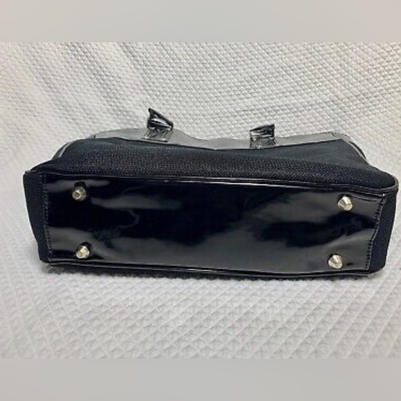 ✨👛 VERSACE PARFUMS BLACK TOTE SHOULDER BAG👛✨ - Picture 4 of 11